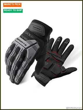 Mountain Bike Gloves Knuckle Protection 6MM Gel Pad Touch Screen Breathable